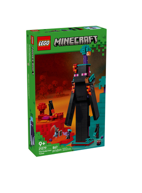 乐高我的世界系列21279末影人塔楼男女孩儿童节益智拼搭积木玩具