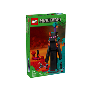 乐高我的世界系列21279末影人塔楼男女孩儿童节益智拼搭积木玩具