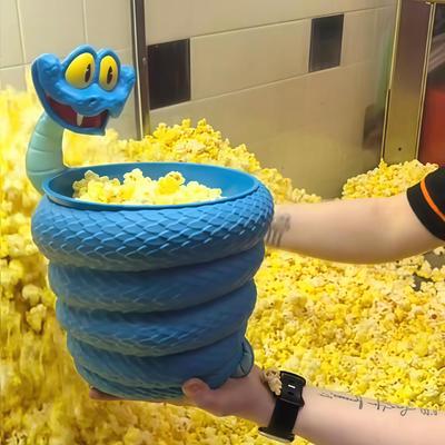 盖瑞蛇爆米花桶疯狂动物城周边联名创意潮玩收纳桶3d打印盖瑞笔筒