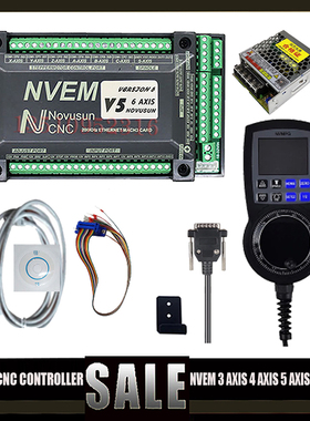 Mach3 Nvem/nvum Cnc 控制器以太网和 Usb3/4/5/6 轴运动控制卡