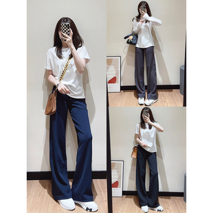 休闲裤 软糯Q弹 云朵穿感亲肤弹力显瘦大长腿瑜伽直筒裤