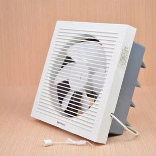 永申换气扇百叶窗正反转双向带拉绳厨房卫生间强力抽风排气窗墙