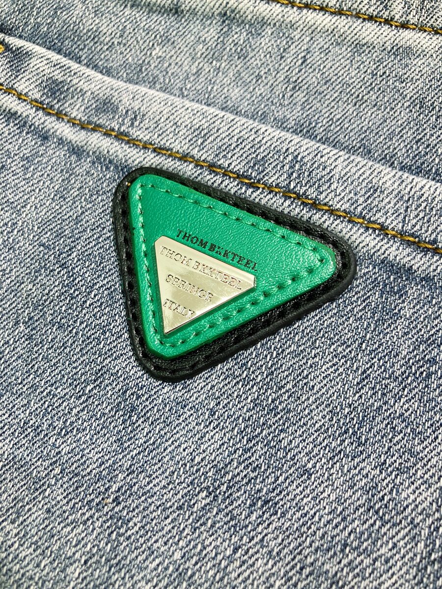 ZERODEGREENORTH 남성 가을 청바지 트렌디 브랜드 내마모성 활용도 슬림핏 작은 발을 위한 트렌디한 바지