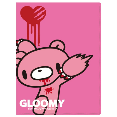 日本采购暴力熊3D变形图案文件夹