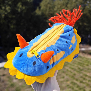 现货日本代购正品SETOCRAFT创意动物造型笔袋海蛞蝓巨嘴鸟虎鲸