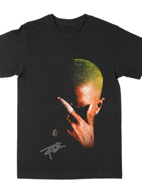 弗兰克奥伦美式复古短袖T恤男女同款Frank Ocean BlondeT-Shirt潮