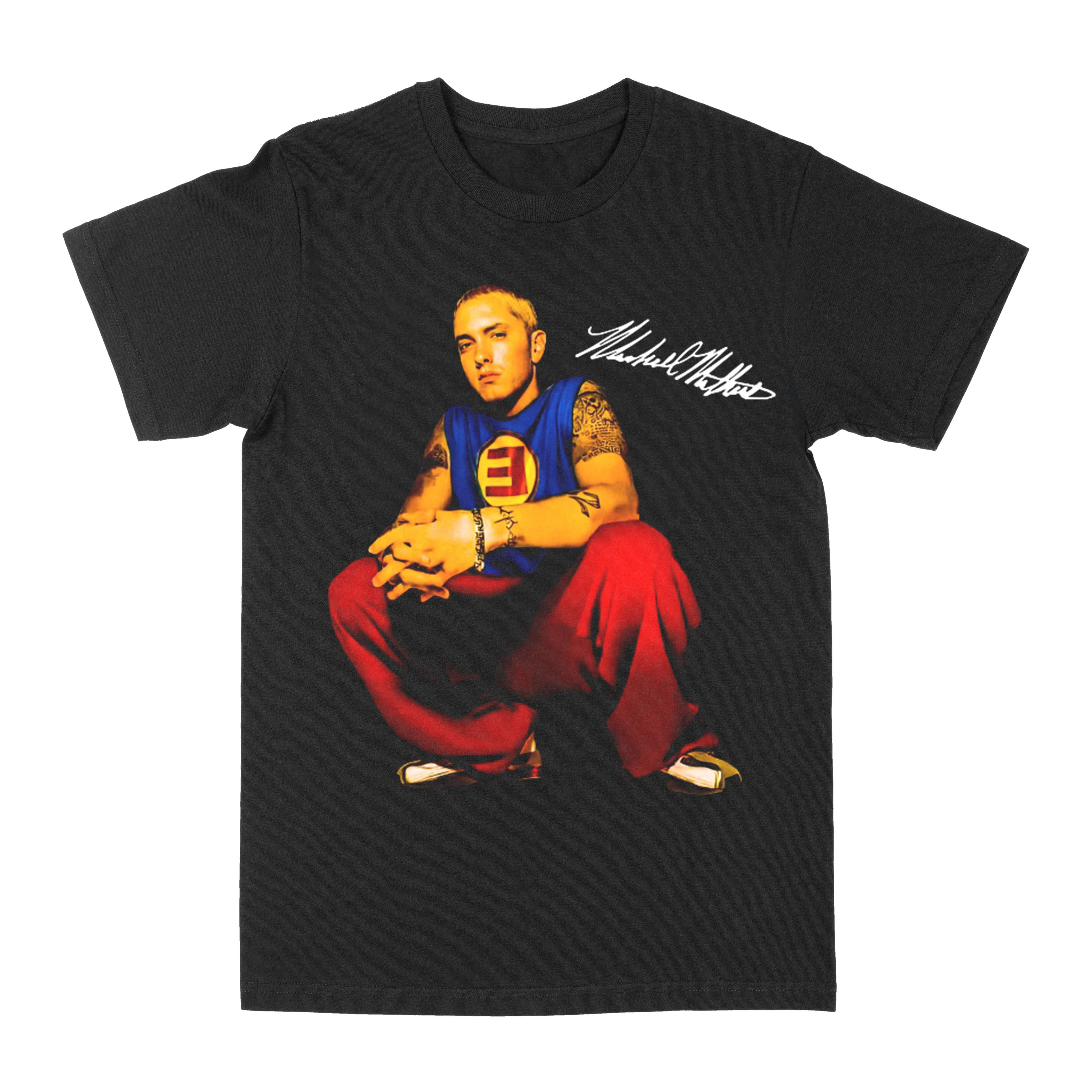 阿姆美式复古短袖男女同款休闲潮流潮牌The Eminem Show  T-Shirt