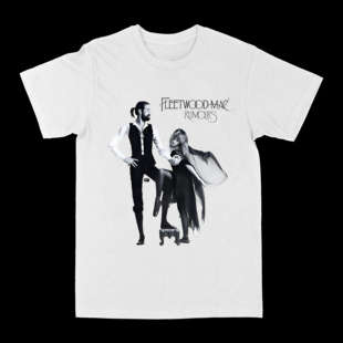 fleetwood mac乐队专辑 rumours印花短袖T恤男女同款潮流设计个性
