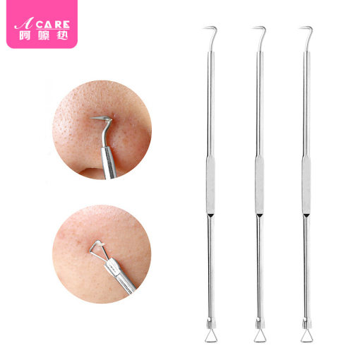 粉刺针AC1sn001-脸部清洁工具便携式粉刺针挑痘家用挤痘痘粉