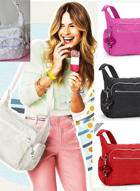 KIPLING凯浦林美国代购GABBIE附侧袋单肩斜挎包HB6549/K15255