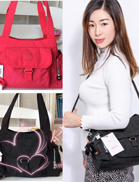 kipling美国正品代购HB3711女士休闲手提包FELIX防泼水侧袋斜挎包