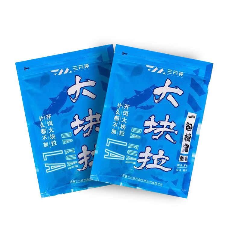 三分钟鱼饵大块拉一包搞定
