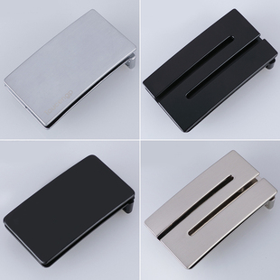 皮带头板扣皮带黑色扣头平滑扣男士 带扣子3.3cm 牛皮腰带配件裤