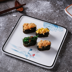 陶瓷盘子凉菜盘家用菜盘牛排西餐盘高档会所酒店饭店创意餐具平盘