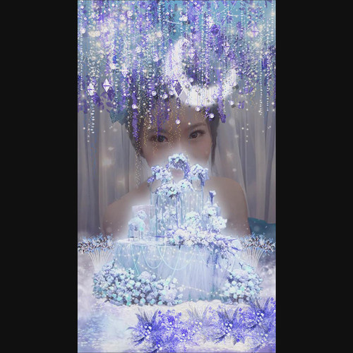 梦幻花世界手机直播礼物 svga素材 ae模板转场 mg动画制作原创