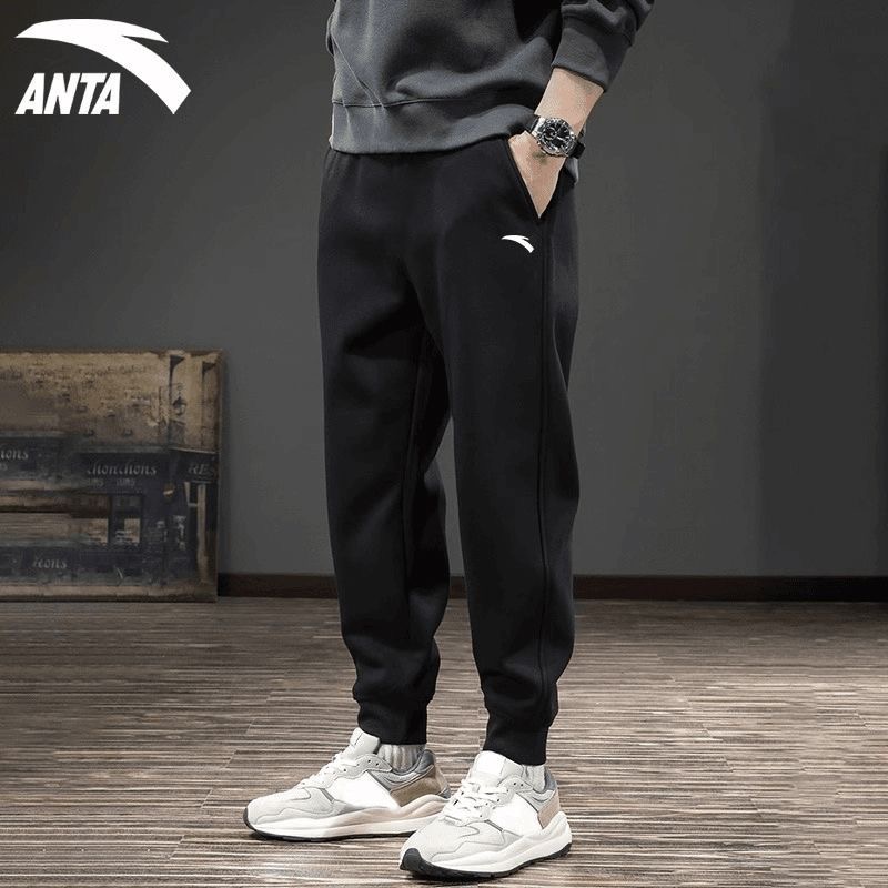 安踏运动裤男宽松大码休闲男裤