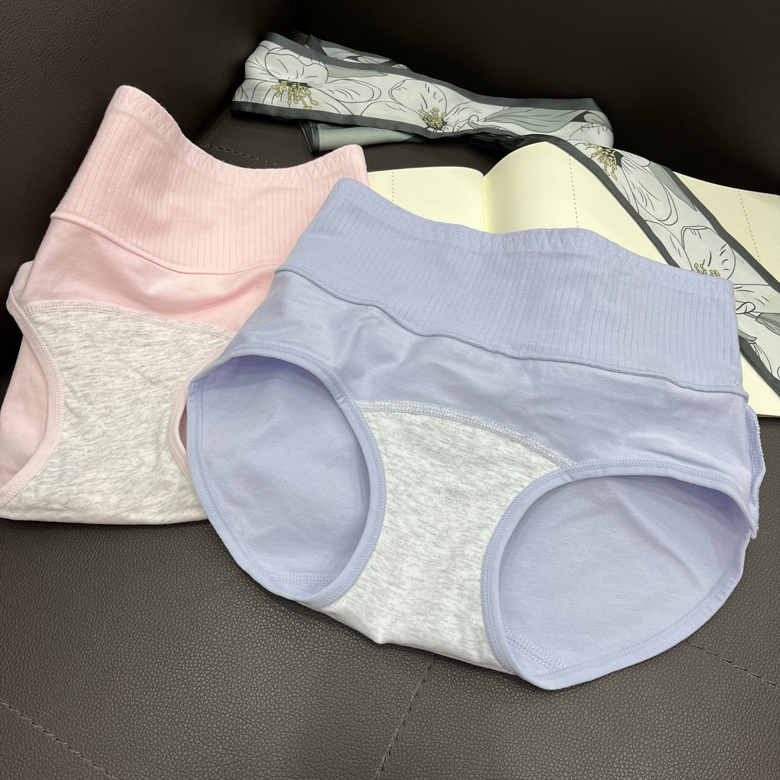 加长裆纯棉质高腰三角裤女中大童