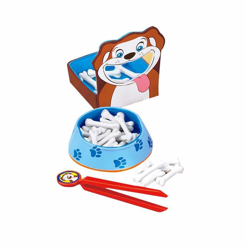 狗狗喂食乐锻炼幼儿手眼协调计数