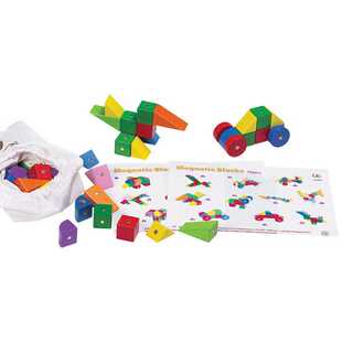 百变磁性吸力积木玩具万能大颗粒磁力磁性积木益智拼装大颗粒磁铁