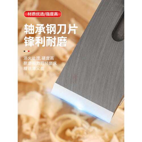木工手工刨子手推工具大全套装木匠小刨刀片推刨抱子鲁班刨耐磨片