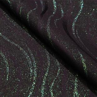 水波纹 亮彩金通正绢32姆米桑蚕丝真丝服装旗袍面料高定丝绸布料
