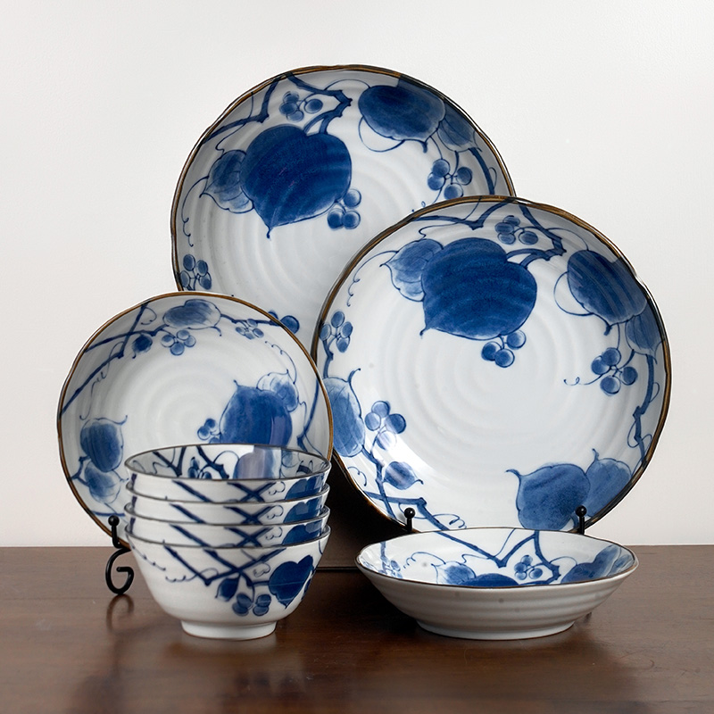 日本进口山归来陶瓷餐具