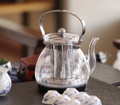 隆达煨茶师煮茶师玻璃配壶茶壶