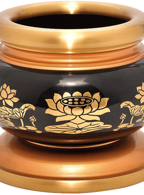 室内纯铜香炉禅意风供奉佛具用品