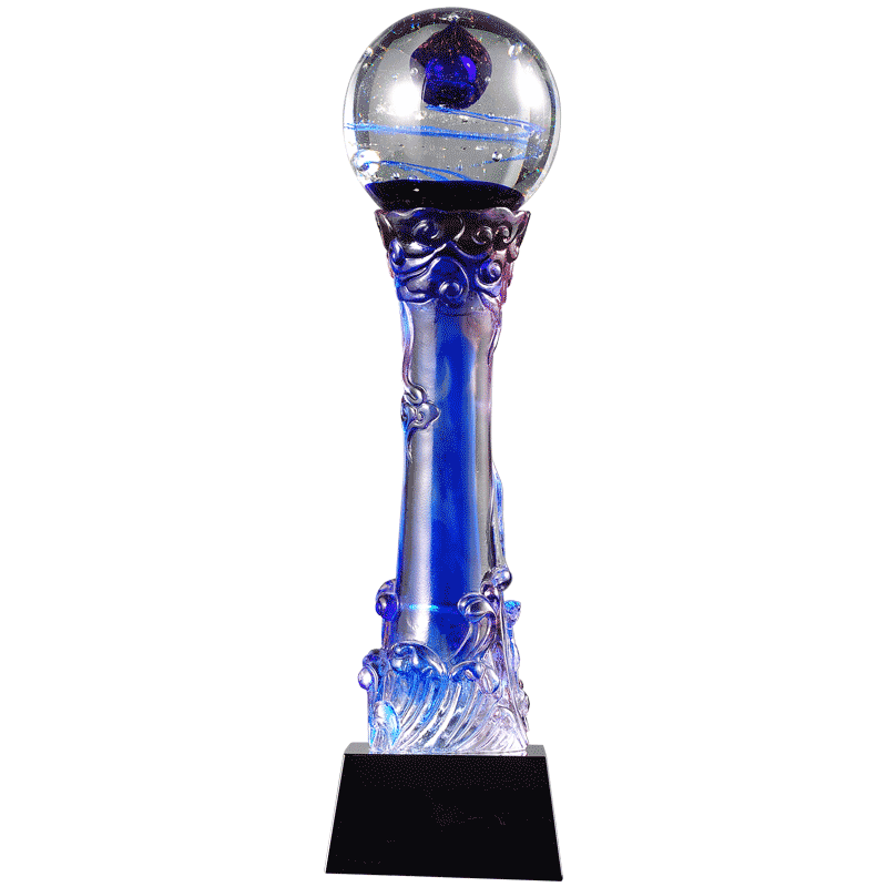 琉璃水晶毕业季同学会刻字纪念品