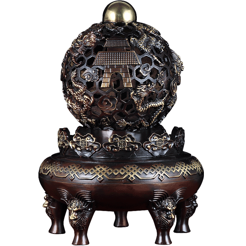 九转乾坤风水纯铜酒柜开业礼品