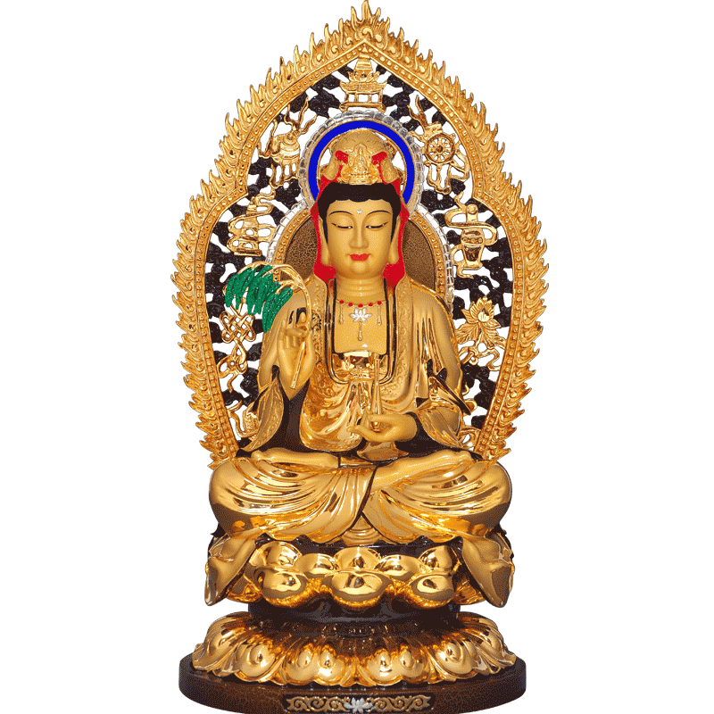 台湾观世音菩萨佛堂寺庙工艺品