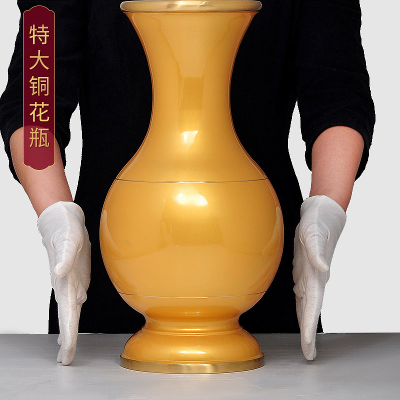 纯铜摆件插花供奉佛具用品