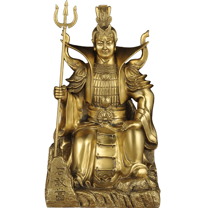 人物客厅玄关供奉神像泰山石敢当