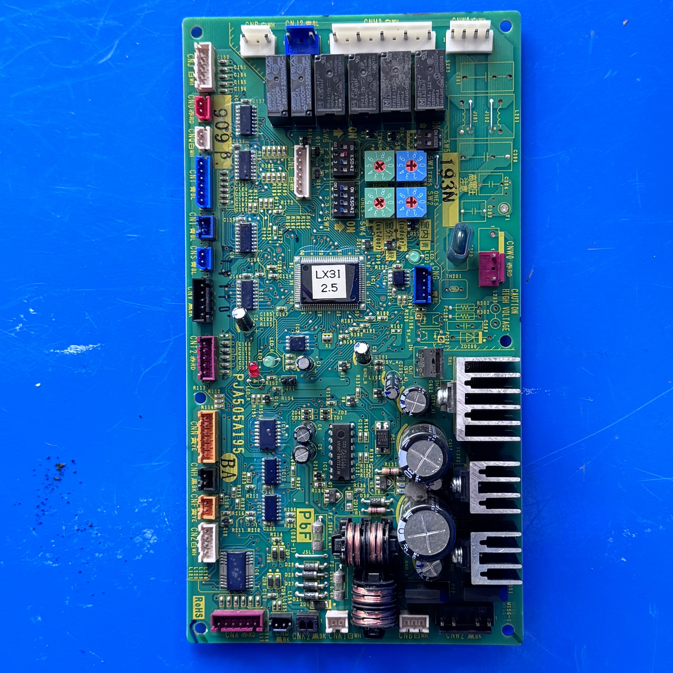 三菱空调控制电路板 PJA505A195 BA 质保三个月