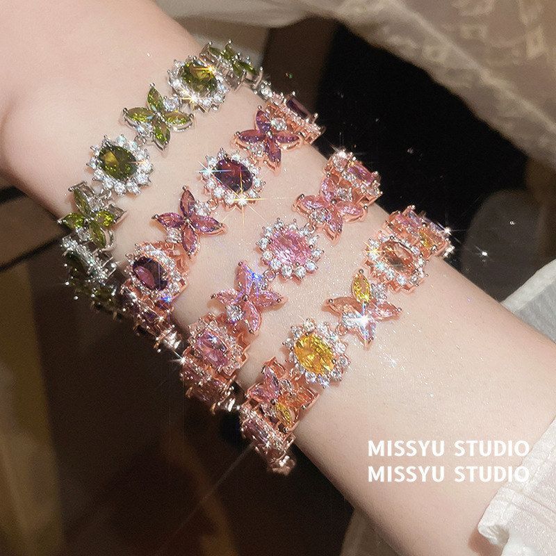 手环奢华浪漫高级感轻奢手链莫奈