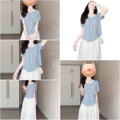 2025夏季爆款两件式洋装子女新款超火绝美多巴胺韩系巨好看套装
