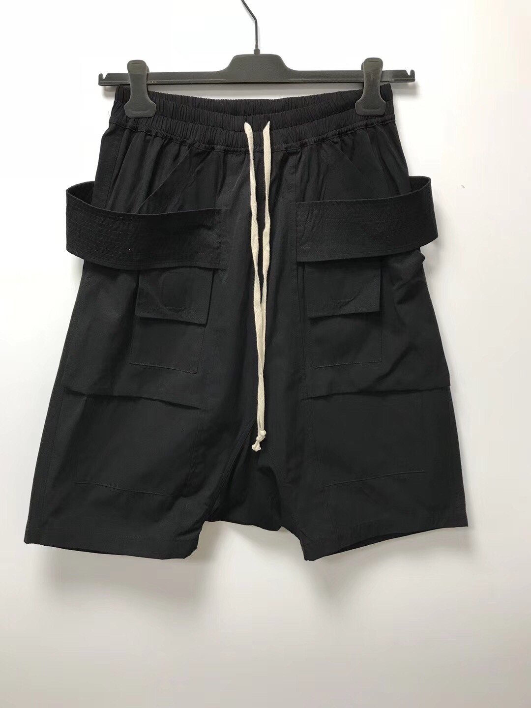 夏季新款暗黑风格拼接低裆街头