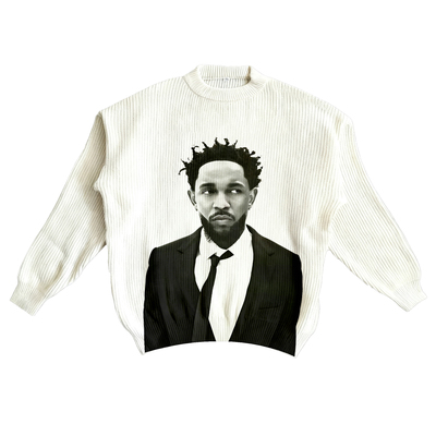 KendrickLamar数码直喷保暖毛衣