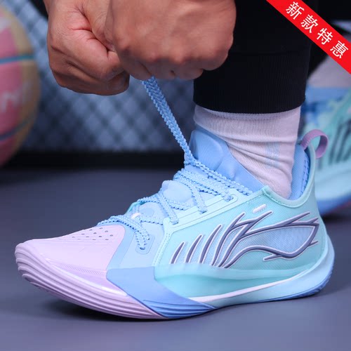 李宁新款实战篮球鞋音速13耐磨轻量防滑回弹专业运动鞋