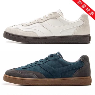 李宁春季新款男子休闲鞋云川  复古德训鞋百搭潮流经典休闲板鞋