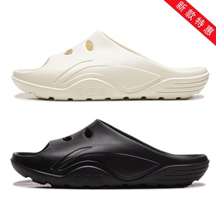 李宁2026春夏男女同款运动凉拖防滑简单百搭休闲羽毛球场边拖鞋