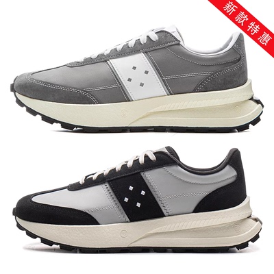 李宁冬季新款男女同款休闲鞋轻舟 户外时尚休闲潮流运动鞋