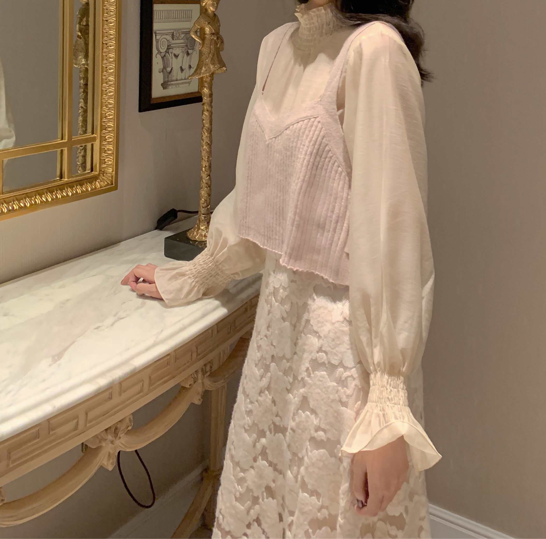 TAIYANG×ÔÖÆ 2018¶¬Ð¿î¸ßÁìÊÕñÞÉÏÒ³ÄÉÀÅ®¶¬³¤Ðä³ÄÒÂ