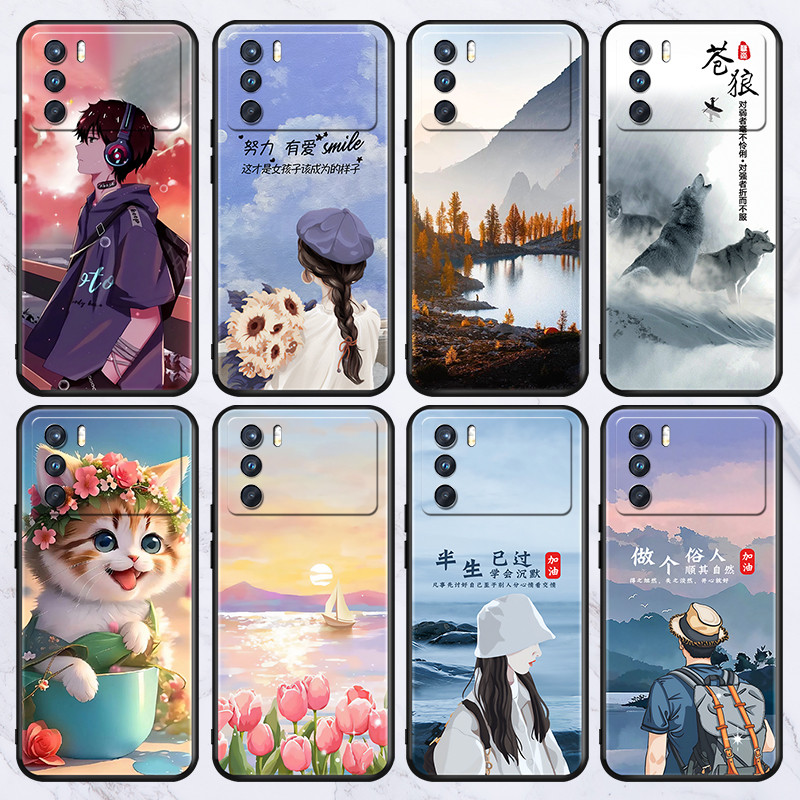 防摔软硅胶耐脏oppo唯美潮保护套