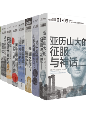 官方正版现货 讲谈社 兴亡的世界史  全套套装9册 森谷公俊等著 希腊罗马甲骨文人类简史企鹅欧洲史哈佛世界历史研究书籍 理想国