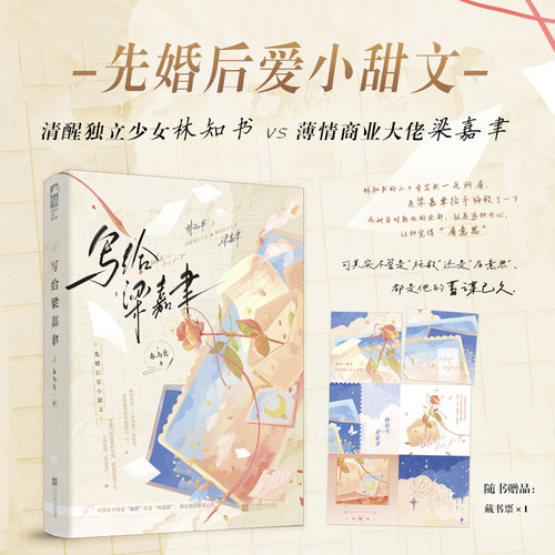 正版 写给梁嘉聿 春与鸢 青春文学现代都市久别重逢 先婚后爱 日久生情 言情小说书籍