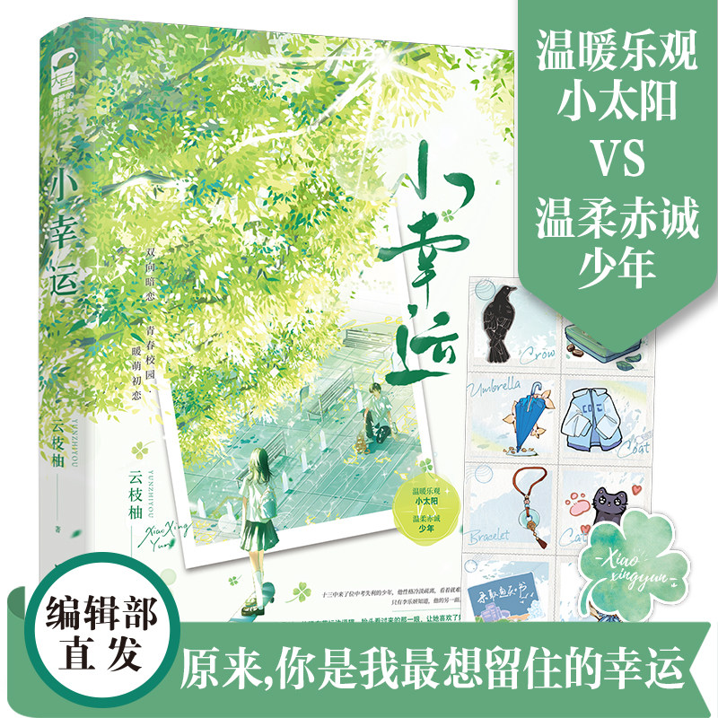 现货正版 小幸运 云枝柚 青春文学青春校园双向暗恋校园群像暖萌初恋言情小说书籍