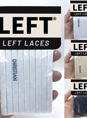 适配DI/OR迪/奥24灰色牛仔藤格纹WALK'N'运动鞋带米色白色