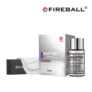 FIREBALL火球RAPTOR猛禽轮毂镀晶简易操作提亮长效疏水保护镀晶液