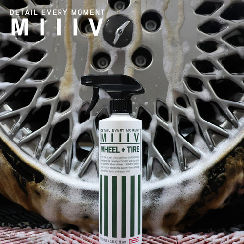 MIIIV米逸芙WHEEL + TIRE二合一轮胎轮毂清洁剂快速分解去黄去污 - 封面